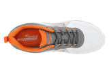 White / Dark Grey / Orange
