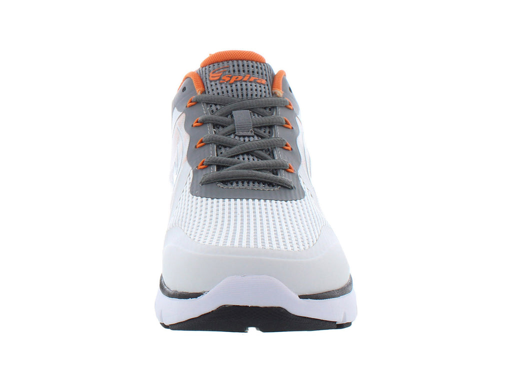 White / Dark Grey / Orange