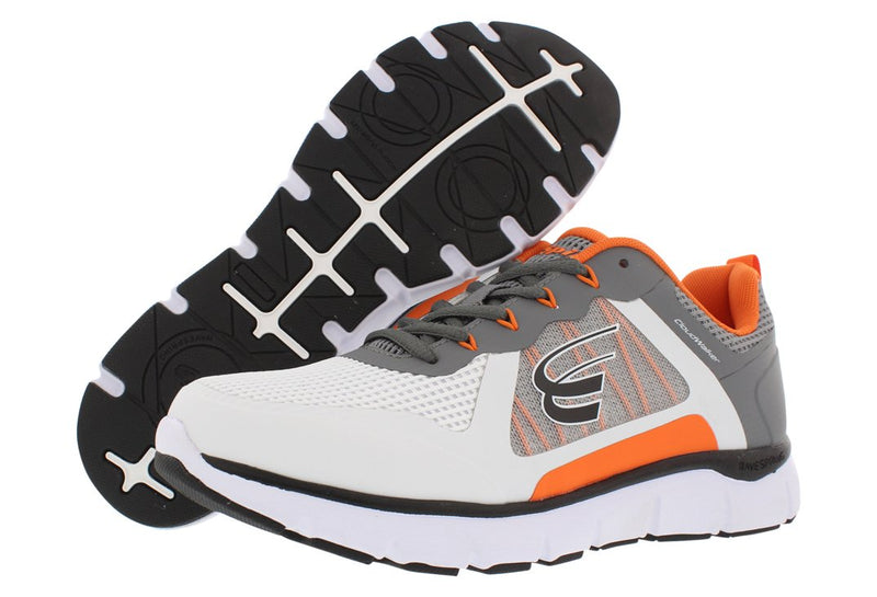 White / Dark Grey / Orange